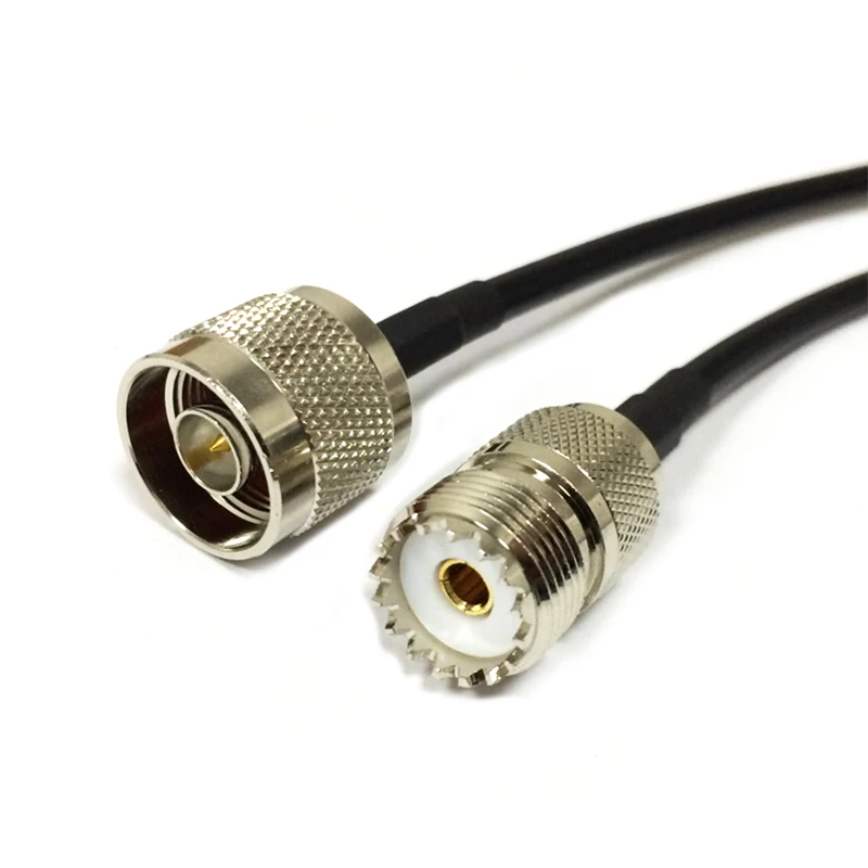 New UHF Female SO239 Connector Switch N Male Plug Convertor RG58 Jumper Cable Wholesale Fast Ship 50CM 20" Adapter
New UHF Female SO239 Connector Switch N Male Plug Convertor RG58 Jumper Cable Wholesale Fast Ship 50CM 20" Adapter