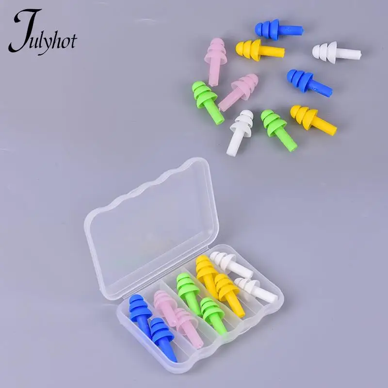 5Pairs Soft Swimming Earplugs Protective Prevent Water Protection Ear Plug Waterproof Soft Silicone Swim Dive Supplies 
5Pairs Soft Swimming Earplugs Protective Prevent Water Protection Ear Plug Waterproof Soft Silicone Swim Dive Supplies