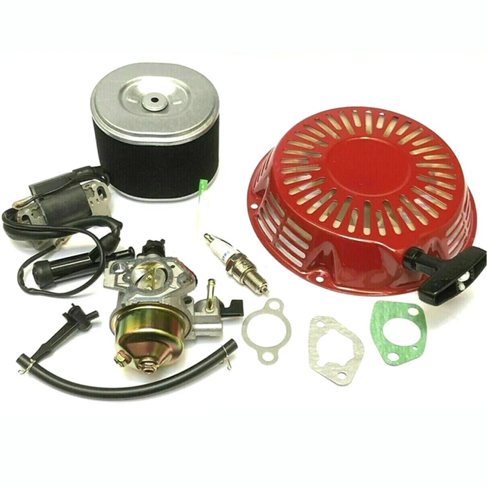 Lawn Mower Parts Recoil Ignition Coil Carburetor Kit Garden Tool 1 Set Accessories For Honda GX340 GX390 Spare Parts
Lawn Mower Parts Recoil Ignition Coil Carburetor Kit Garden Tool 1 Set Accessories For Honda GX340 GX390 Spare Parts