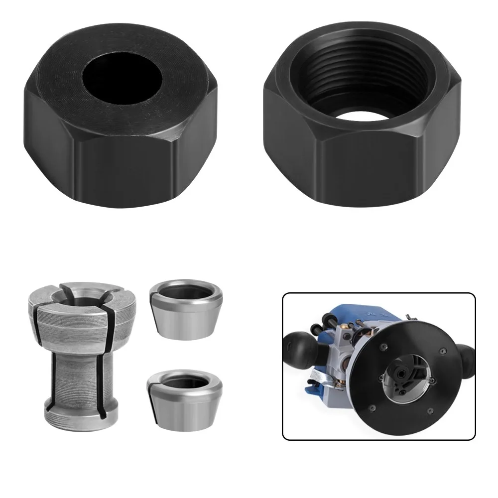M17 Collet Chuck Adapter Tool Trimming Machine With Nut Carbon Steel Engraving Machine Replacement Router Spare Parts Durable
M17 Collet Chuck Adapter Tool Trimming Machine With Nut Carbon Steel Engraving Machine Replacement Router Spare Parts Durable