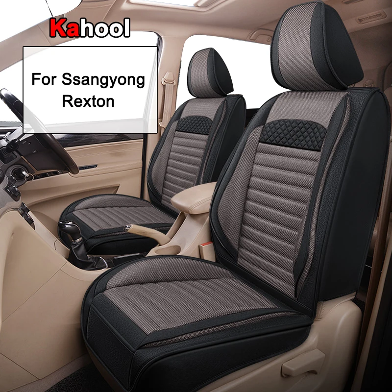 Чехол на сиденье автомобиля KAHOOL Для SsangYong Rexton, аксессуары для интерьера автомобиля (1 сиденье)
Чехол на сиденье автомобиля KAHOOL Для SsangYong Rexton, аксессуары для интерьера автомобиля (1 сиденье)