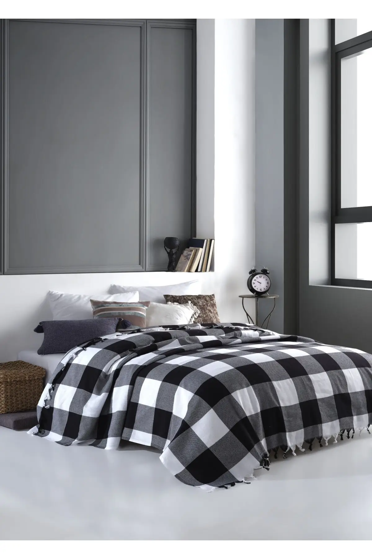 Scotch Black-White Double Pike 200x220 cm Sofa Bed Sofa Cover Cotton Woven 230 Sheets No Pike & Pike
Scotch Black-White Double Pike 200x220 cm Sofa Bed Sofa Cover Cotton Woven 230 Sheets No Pike & Pike