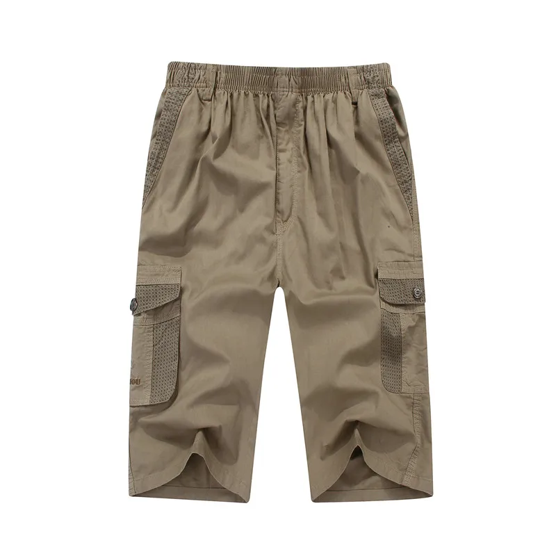 Military Style Summer Men Shorts Cotton Knee Length Pant Casual Trouser Male Large Loose Big Size Khaki Multi-pocket Cargo
Military Style Summer Men Shorts Cotton Knee Length Pant Casual Trouser Male Large Loose Big Size Khaki Multi-pocket Cargo