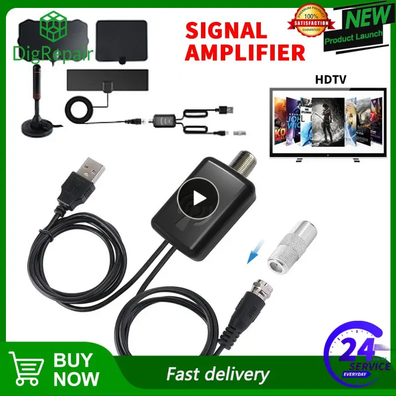 Усилитель сигнала цифровой HDTV VHF UHF антенный усилитель Простая установка Рабочая частота VHF(172-240 МГц) УВЧ (470-860 МГц)
Усилитель сигнала цифровой HDTV VHF UHF антенный усилитель Простая установка Рабочая частота VHF(172-240 МГц) УВЧ (470-860 МГц)