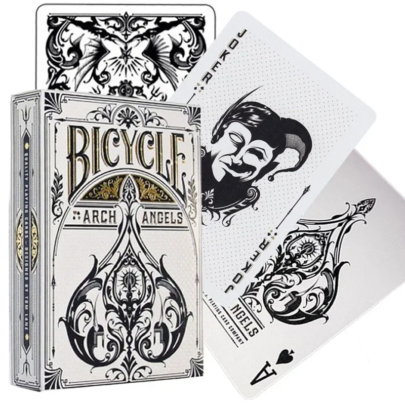 

Bicycle Archangels Playing Cards Theory11 Deck USPCC Collectible Poker Magic Card Games Magic Tricks Props for Magician