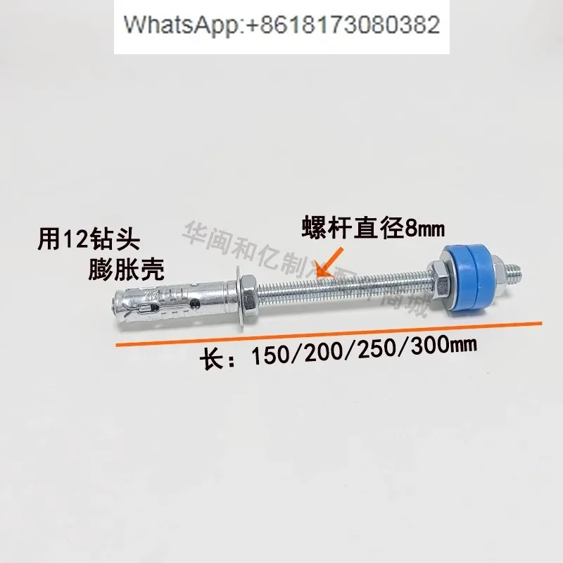 Центральное кондиционирование внутреннего блока тяга Подвески M8/100 комплектов Расширительных потолочных болтов для воздуховода вытяжной вентилятор 
Центральное кондиционирование внутреннего блока тяга Подвески M8/100 комплектов Расширительных потолочных болтов для воздуховода вытяжной вентилятор