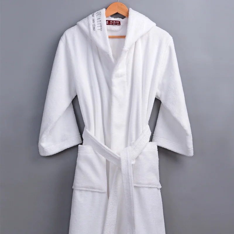 Robe Winter Classic 100% White Cotton Terry Towel Bathrobe For Men Women Hotel Home Thick Warm Dressing Gown Kimono Robes
Robe Winter Classic 100% White Cotton Terry Towel Bathrobe For Men Women Hotel Home Thick Warm Dressing Gown Kimono Robes