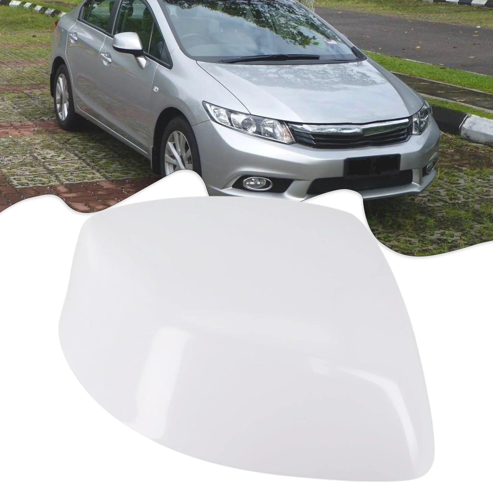 Mirror Cap Mirror Cover High Quality Replacement Waterproof White ABS Material Accessories For Civic 9th 2012-2015
Mirror Cap Mirror Cover High Quality Replacement Waterproof White ABS Material Accessories For Civic 9th 2012-2015
