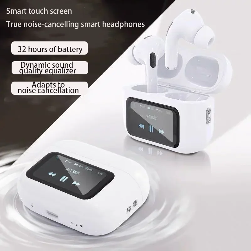 

Беспроводные наушники TWS с активным шумоподавлением, маленькие спортивные водонепроницаемые наушники, улучшенные наушники A8pro Bluetooth 5,3