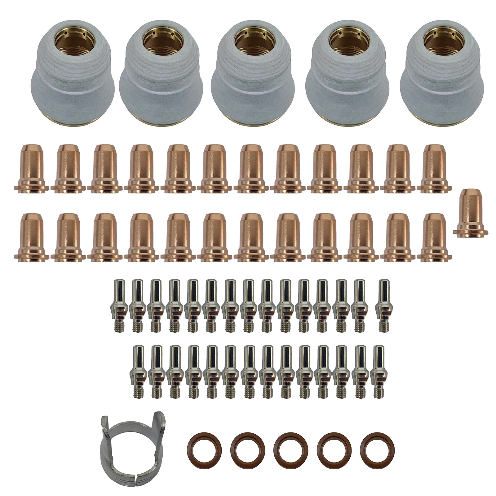 PT31 Plasma Cutting Consumables For CUT-40 CUT-50 CT-312 Copper SC30 Plasma Torch LC25 Torch For PC210 Plasma Cutter
PT31 Plasma Cutting Consumables For CUT-40 CUT-50 CT-312 Copper SC30 Plasma Torch LC25 Torch For PC210 Plasma Cutter