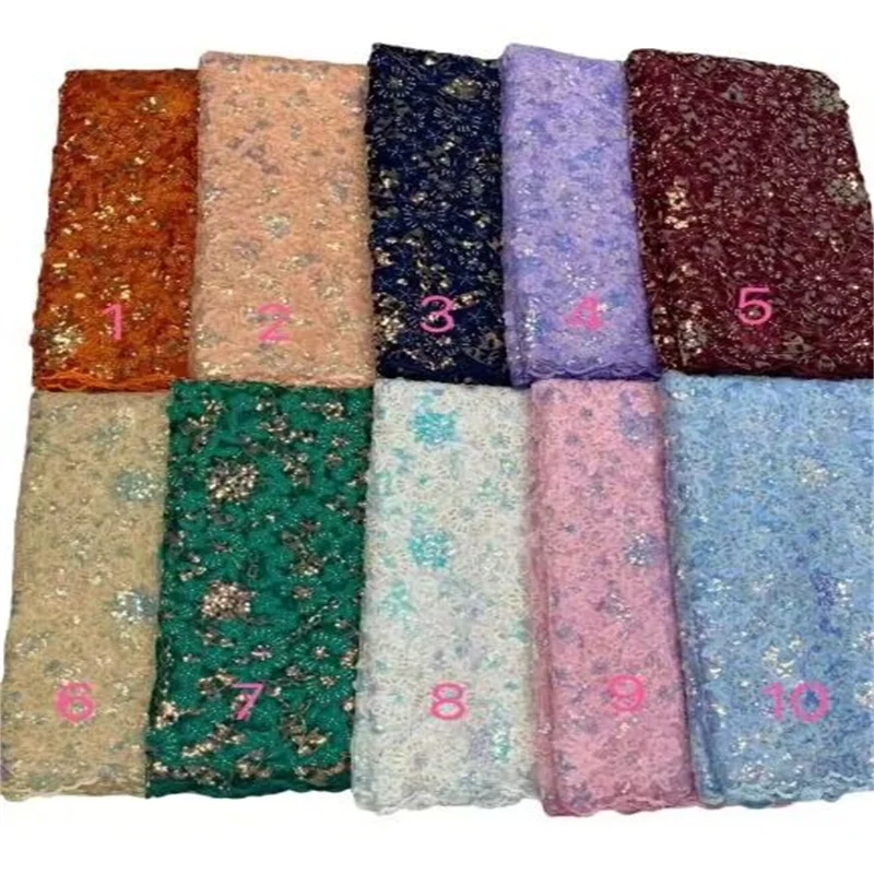 Luxury 3D Lace Fabric 5 Yards Pink Dubai Hand Beaded Tulle Lace Fabric Embroidered Applique African Fabric For Sewing Material
Luxury 3D Lace Fabric 5 Yards Pink Dubai Hand Beaded Tulle Lace Fabric Embroidered Applique African Fabric For Sewing Material
