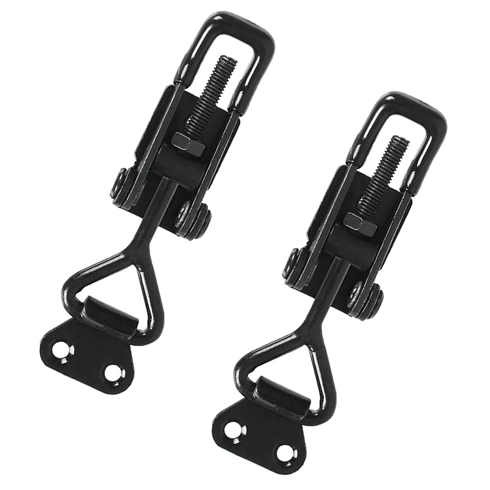 GH-4001 Black Adjustable Toggle Clamp Steel Hasp Catch Clip Quick Fixture 220lbs For Woodworking Tools Accessories
GH-4001 Black Adjustable Toggle Clamp Steel Hasp Catch Clip Quick Fixture 220lbs For Woodworking Tools Accessories