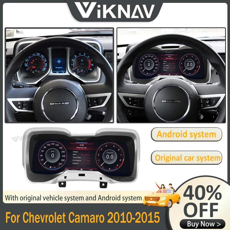 Auto Stereo Car Radio For Chevrolet Camaro 2010-2015 Newest Generation GPS Navigation Multimedia Stereo Player Head Unit 128GB
Auto Stereo Car Radio For Chevrolet Camaro 2010-2015 Newest Generation GPS Navigation Multimedia Stereo Player Head Unit 128GB