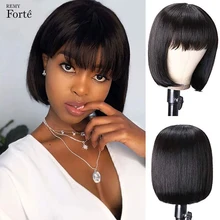 Short Colored Straight Bob Human Hair Wig With Bangs For Black Women Natural Glueless Cheap Brazilian Remy Blonde 613 Wavy Wigs
Short Colored Straight Bob Human Hair Wig With Bangs For Black Women Natural Glueless Cheap Brazilian Remy Blonde 613 Wavy Wigs