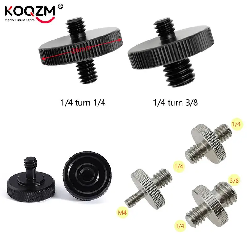 1/4" 3/8" Male Female Thread Screw Tripod Plate Screw Mount For Camera Flash Tripod Mic Metal Camera Accessories Mount Adapter
1/4" 3/8" Male Female Thread Screw Tripod Plate Screw Mount For Camera Flash Tripod Mic Metal Camera Accessories Mount Adapter