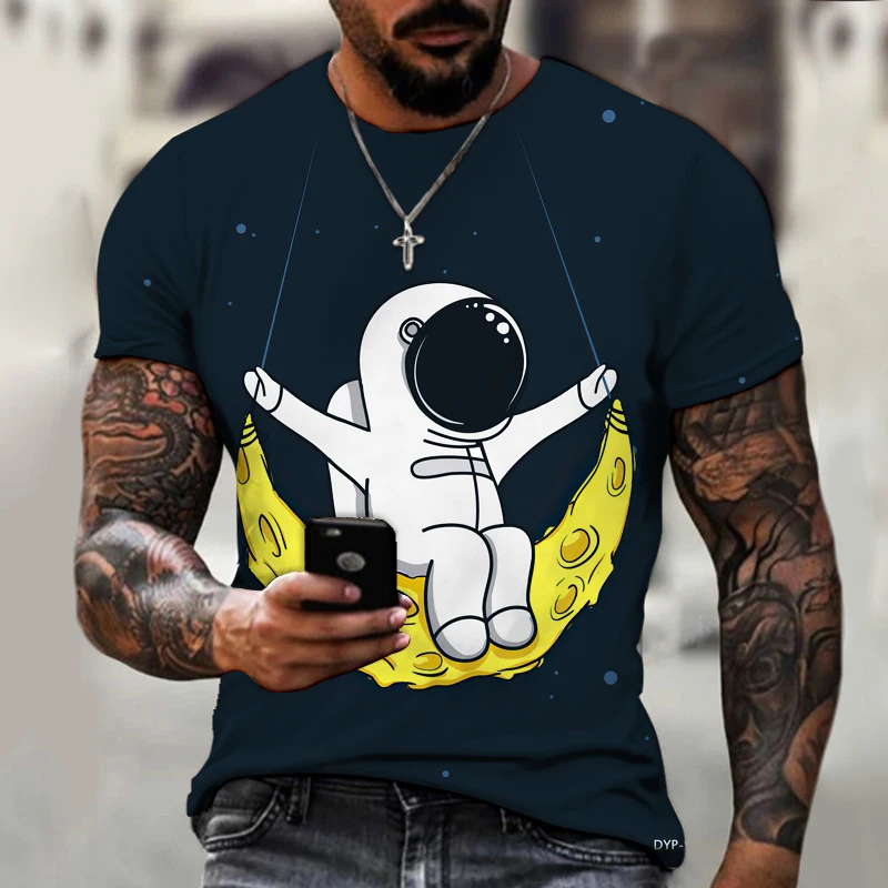 2023 T Shirt For Men 3D Printing Mens Shirt Exclusive Design Space Universe Astronaut Loose Oversized Personality 6XL
2023 T Shirt For Men 3D Printing Mens Shirt Exclusive Design Space Universe Astronaut Loose Oversized Personality 6XL