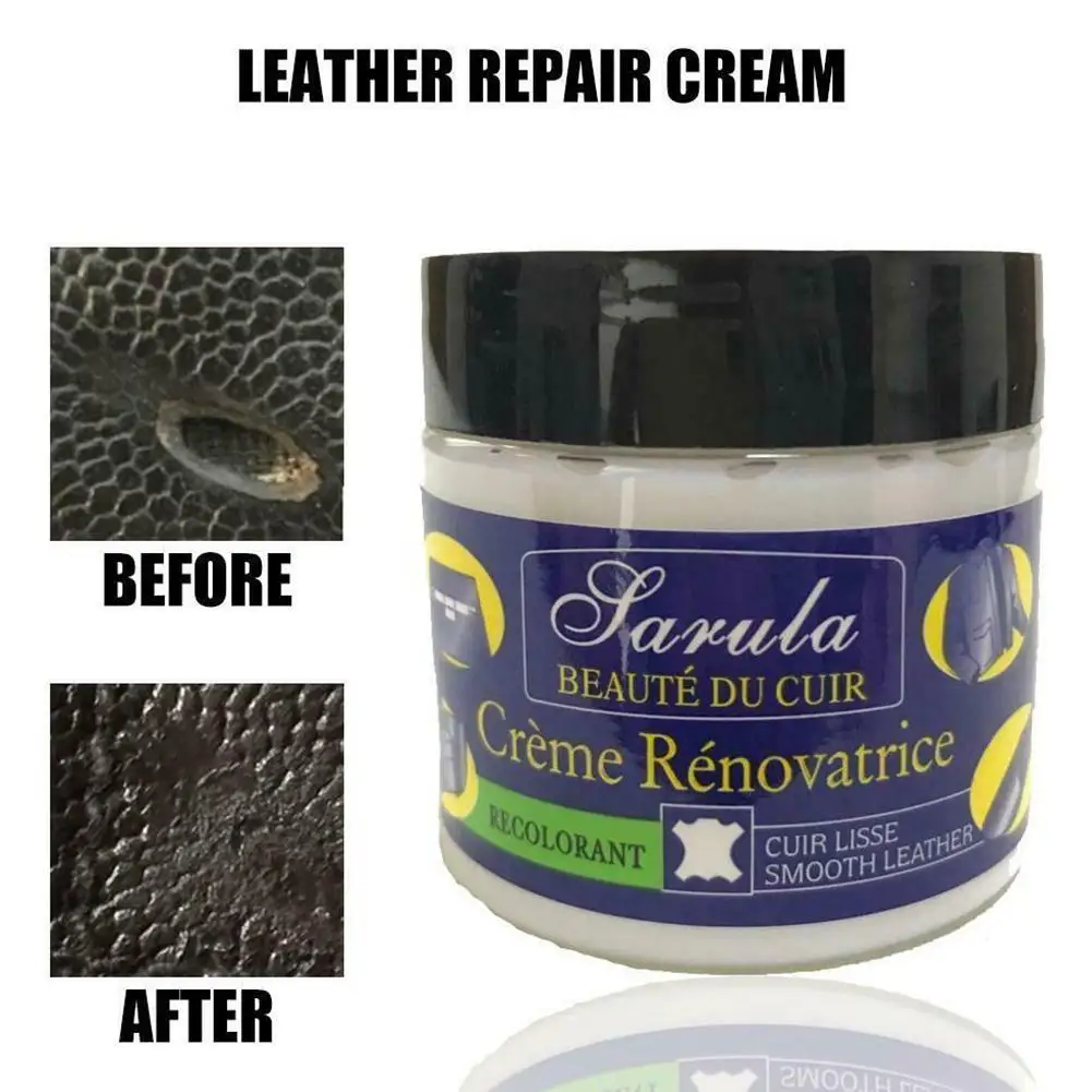 

Car Leather Repair Cream Leather Skin Refurbish Repair Tool Auto Seat Sofa Coats Holes Scratch Cracks Restoration For Shoe Car