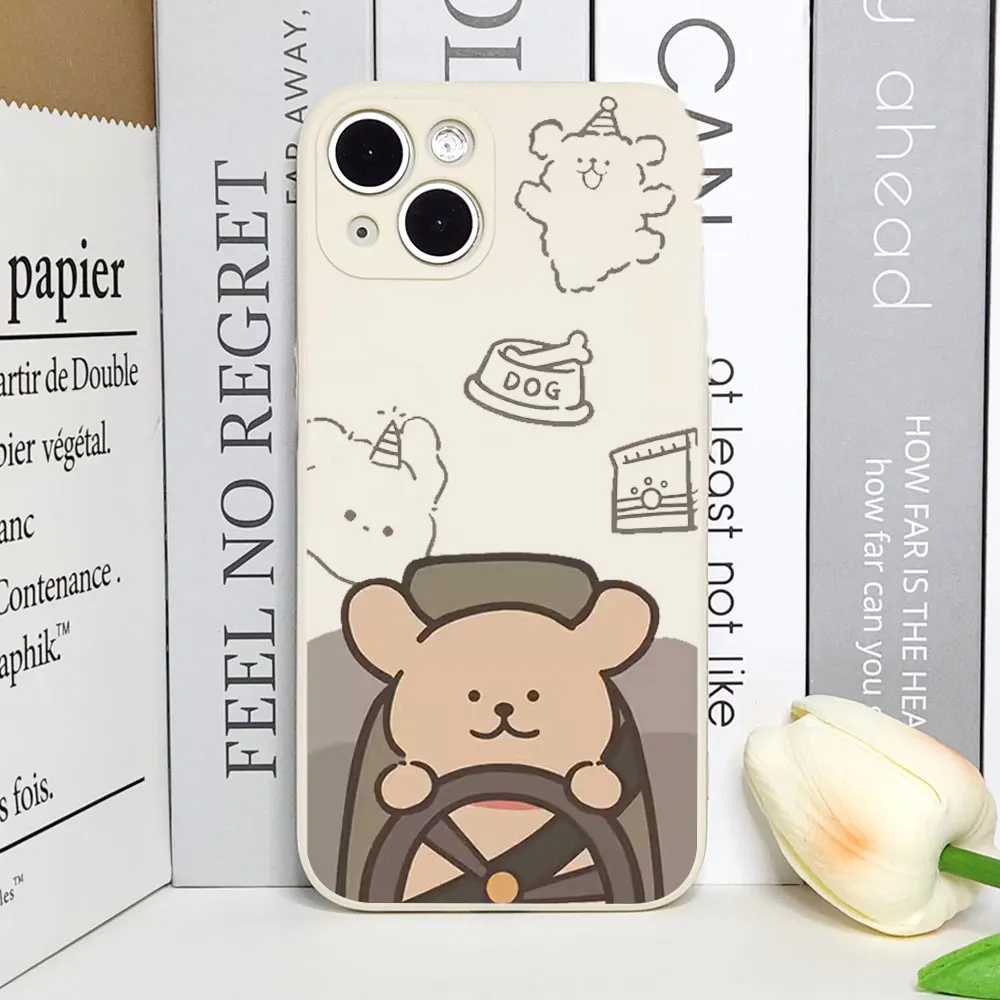 Funny Cartoon Dog Phone Case for Iphone 13 12 11 14 15 16 Pro Max XS MAX X Soft Covers for Iphone 7 8 14 Plus SE20 Couple Fundas Funny Cartoon Dog Phone Case for Iphone 13 12 11 14 15 16 Pro Max XS MAX X Soft Covers for Iphone 7 8 14 Plus SE20 Couple Fundas