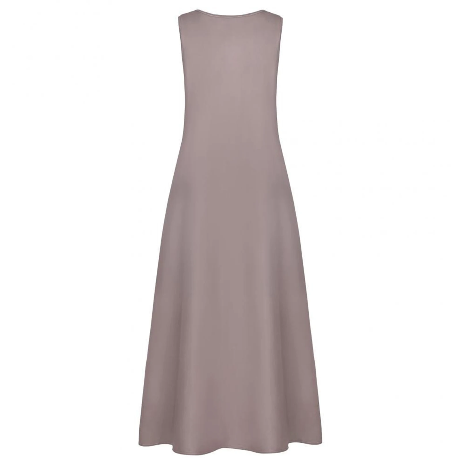Women's Sleeveless Loose Dress Round Neckline Soft Breathable Dress for School Business Dating Camping
Women's Sleeveless Loose Dress Round Neckline Soft Breathable Dress for School Business Dating Camping