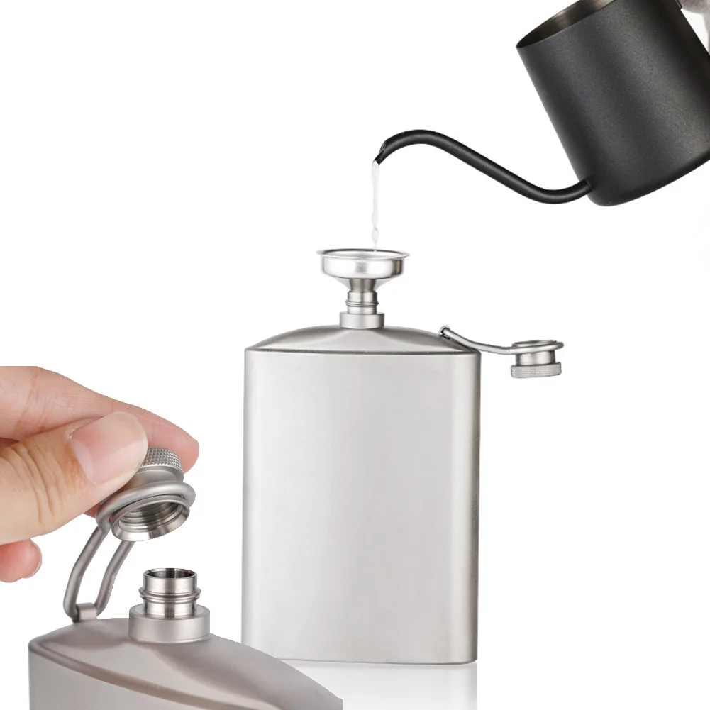 Titanium Wine Flask Pocket Liquor Flagon With Screw Cap Clip Hydration Bottle Outdoor Camping Backpacking Travel Picnic
Titanium Wine Flask Pocket Liquor Flagon With Screw Cap Clip Hydration Bottle Outdoor Camping Backpacking Travel Picnic