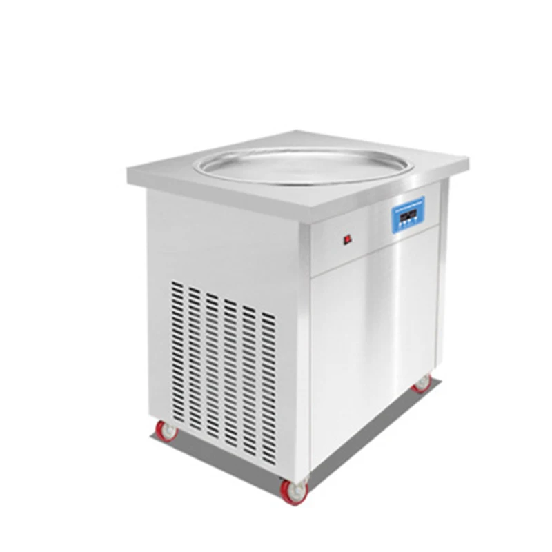 Commercial Fried Ice Cream Roll Machine Single Pan 1300W Stainless Steel Fried Ice Yogurt Maker Temperature Control
Commercial Fried Ice Cream Roll Machine Single Pan 1300W Stainless Steel Fried Ice Yogurt Maker Temperature Control