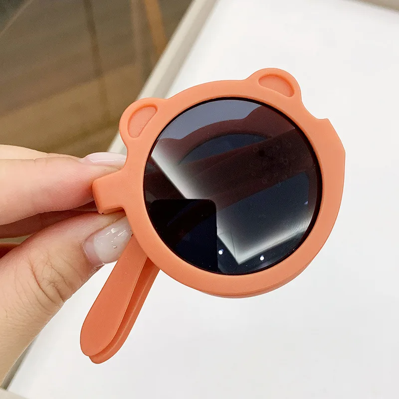Trendy Cartoon Foldable Round Sunglasses Children Lovely Cute Bear-shaped Shades Fashion UV400 Outdoor Sun Glasses for Kids
Trendy Cartoon Foldable Round Sunglasses Children Lovely Cute Bear-shaped Shades Fashion UV400 Outdoor Sun Glasses for Kids