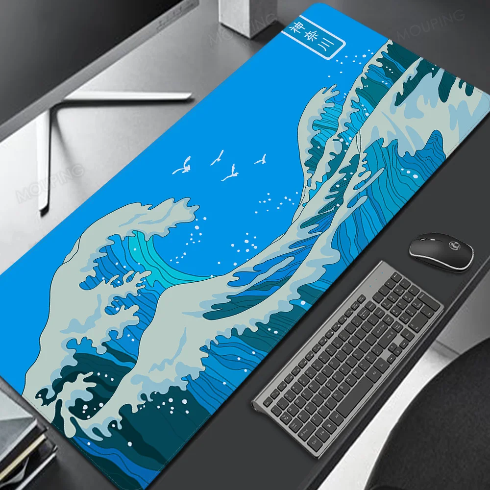 Blue Great Wave Mouse Pad Gamer Japan Mousepad Company Laptop Carpet Deskmat Kawaii Office Tables Gaming Mats Desk Accessories
Blue Great Wave Mouse Pad Gamer Japan Mousepad Company Laptop Carpet Deskmat Kawaii Office Tables Gaming Mats Desk Accessories