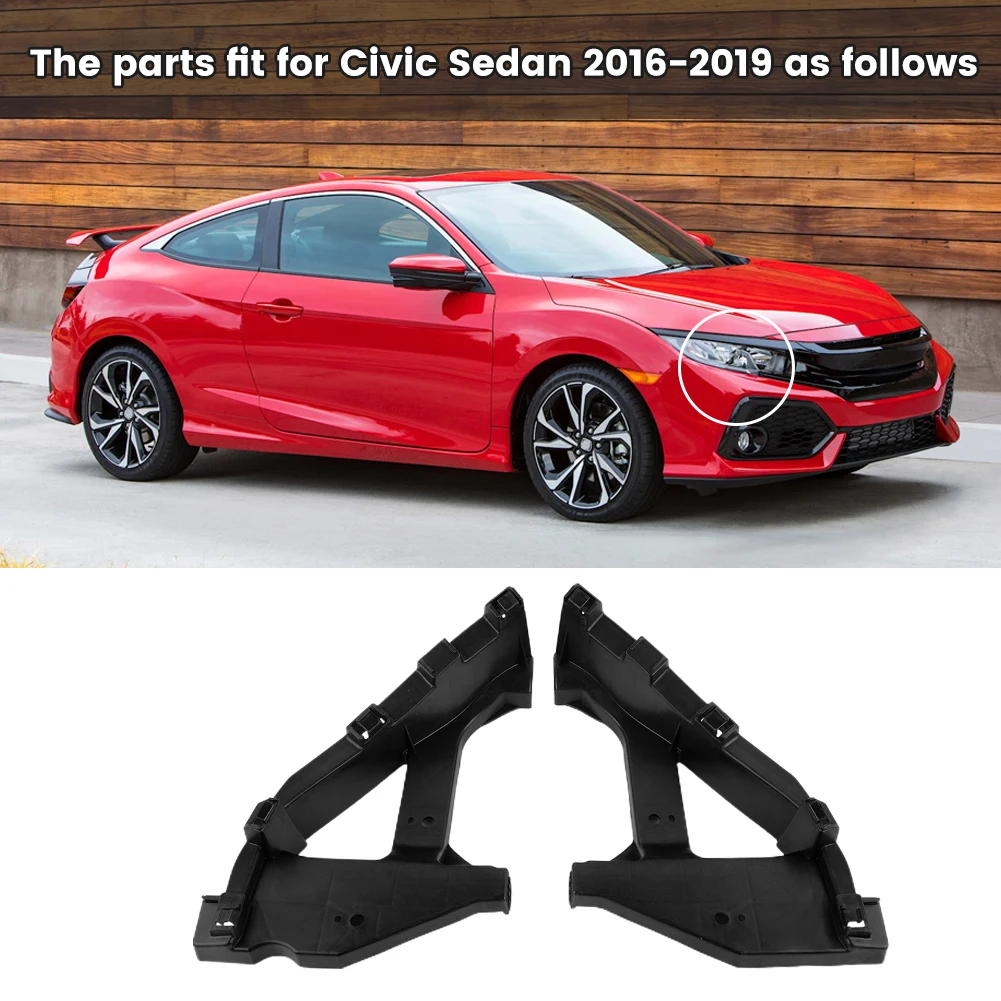 Black Parts Headlight Bracket Holder Brand New Convenient 71190-TBA-A00 Durable High Quality For Honda CIVIC Sedan
Black Parts Headlight Bracket Holder Brand New Convenient 71190-TBA-A00 Durable High Quality For Honda CIVIC Sedan