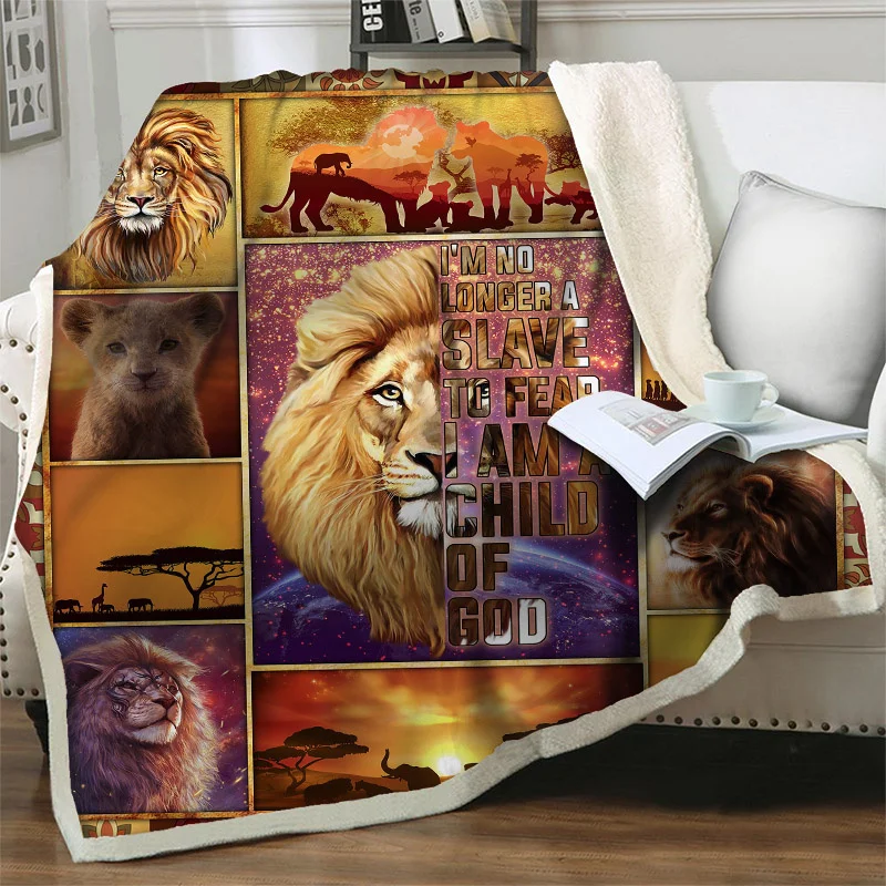 Cartoon Animal Lion 3D Soft Flannel Plush Throw Blankets for Beds Sofa Couch Warm Home Decor Gifts Travel Picnic Quilt Nap Cover
Cartoon Animal Lion 3D Soft Flannel Plush Throw Blankets for Beds Sofa Couch Warm Home Decor Gifts Travel Picnic Quilt Nap Cover
