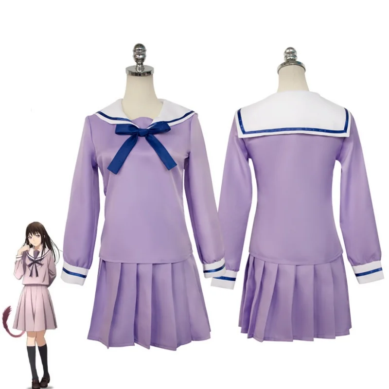 Anime Noragami Aragoto Iki Hiyori Cosplay Costume Wig Women School Uniform Top Skirt JK Sailor Suit Halloween Carnival Party
Anime Noragami Aragoto Iki Hiyori Cosplay Costume Wig Women School Uniform Top Skirt JK Sailor Suit Halloween Carnival Party