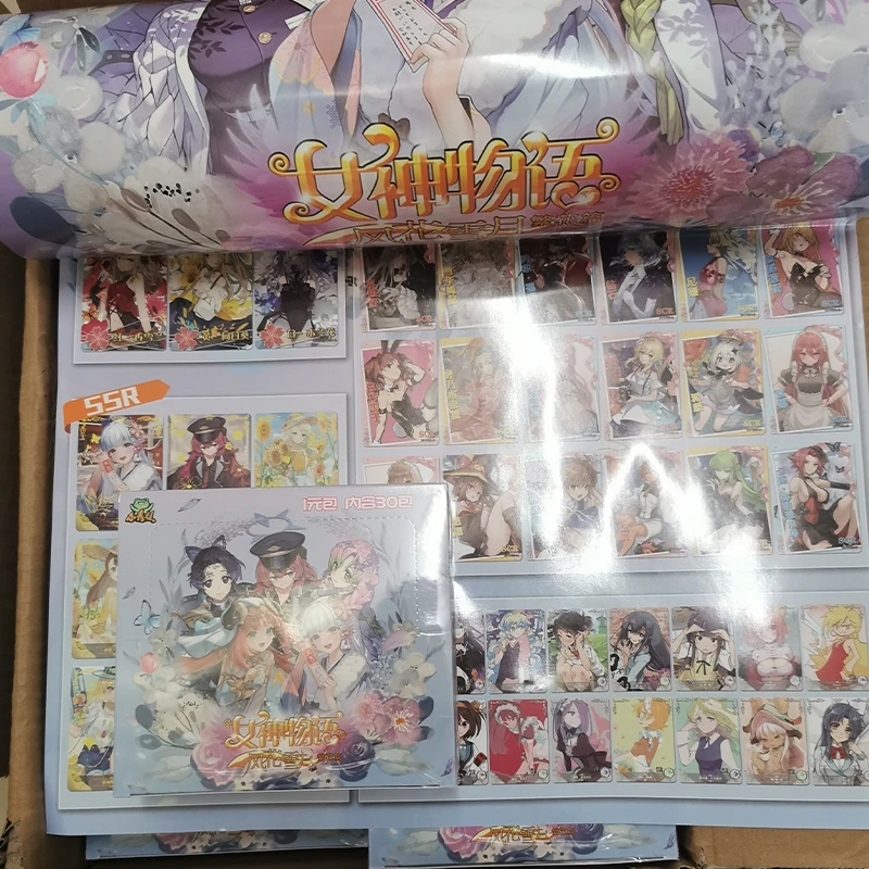 Wholesale 8/12/24/36/48 NS-1M11 Goddess Story Collection Cards With Metal Cards Bikini Doujin Toys Hobbies Gifts For Children
Wholesale 8/12/24/36/48 NS-1M11 Goddess Story Collection Cards With Metal Cards Bikini Doujin Toys Hobbies Gifts For Children