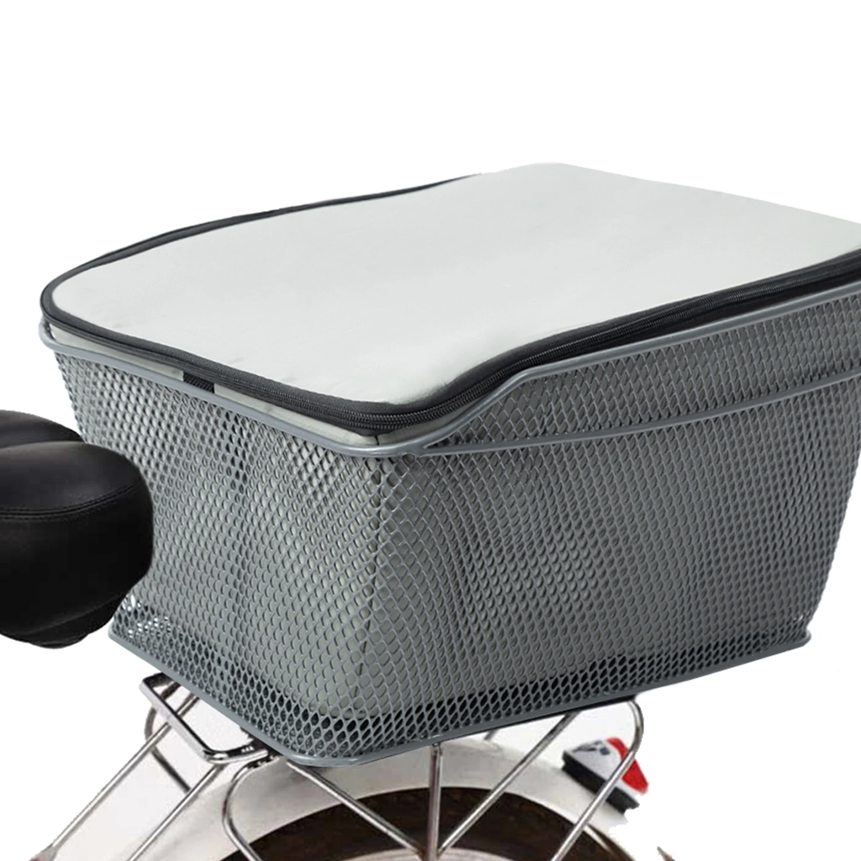 Large Capacity Bike Bag Rear Bike Basket Metal Wire Bicycle Bag Waterproof Rainproof Cover Mtb Bicycle Cycling Accessories 2022
Large Capacity Bike Bag Rear Bike Basket Metal Wire Bicycle Bag Waterproof Rainproof Cover Mtb Bicycle Cycling Accessories 2022