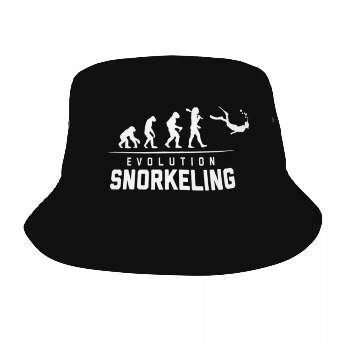 

Street Evolution Of Snorkeling Bucket Hat Girl Foldable Outdoor Sport Scuba Diving Dive Diver Fisherman Hats Hot Summer Headwear