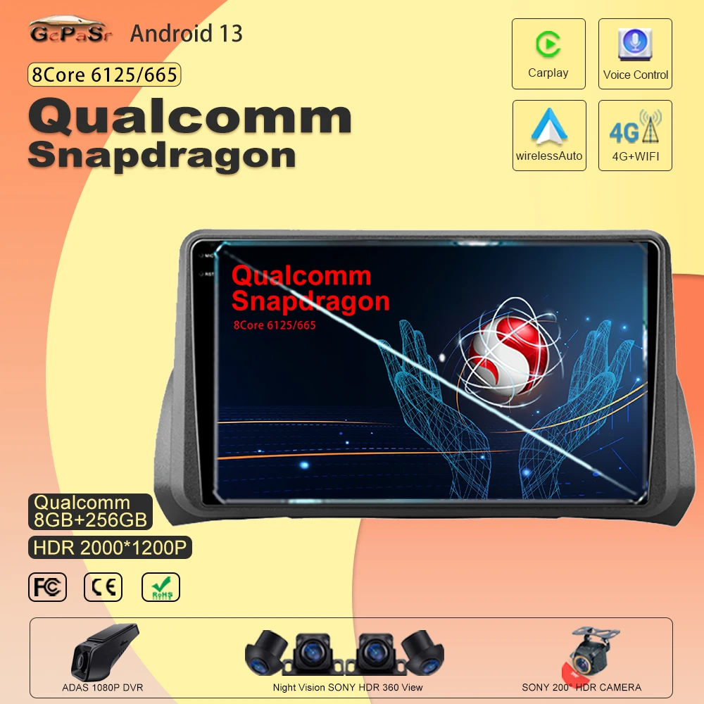 Автомагнитола Qualcomm Snapdragon для Fiat Argo 2019-2022, мультимедийный видеоплеер с GPS-навигацией, Android 13, 2din, 2 din, dvd, Wi-Fi
Автомагнитола Qualcomm Snapdragon для Fiat Argo 2019-2022, мультимедийный видеоплеер с GPS-навигацией, Android 13, 2din, 2 din, dvd, Wi-Fi