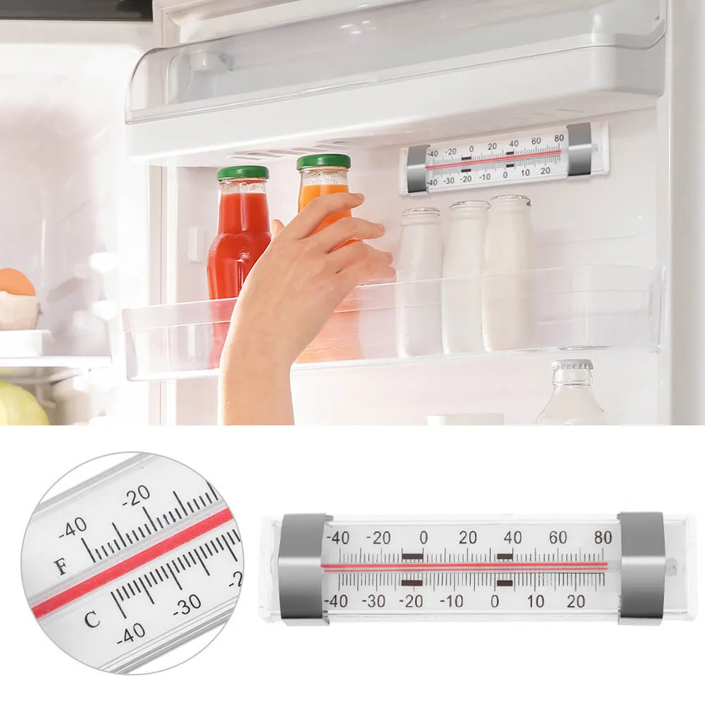 Fridge Thermometer Keep Fresh Refrigeration Temperature Gauge Refrigerator Temperature Meter Household Kitchen Tool
Fridge Thermometer Keep Fresh Refrigeration Temperature Gauge Refrigerator Temperature Meter Household Kitchen Tool