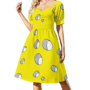 O Vestido Que Combina Elegância e Conforto: Cheese Board Sleeveless Dress 15 Cheese with holes Sleeveless Dress dresses for women clothes for women long sleeve dress elegant party dress for women 2024