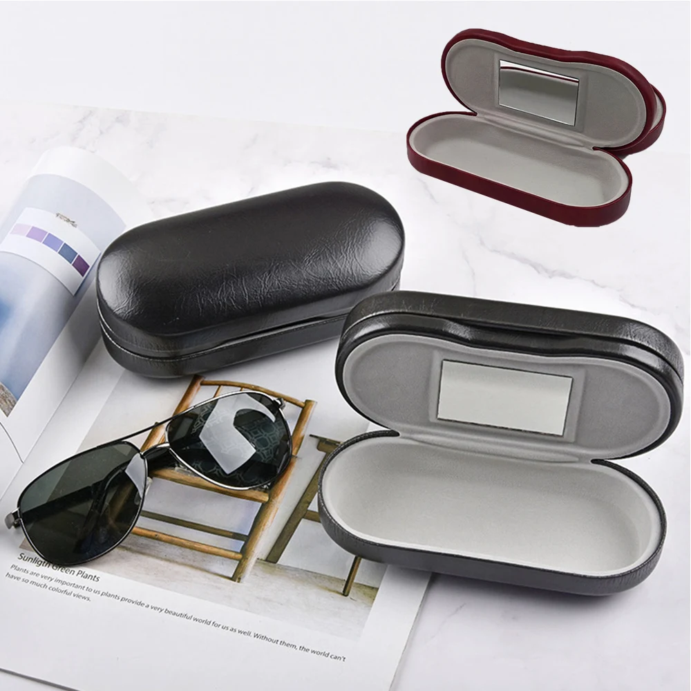 2 In 1 Double Layer Glasses Box for Women Men PU Leather Metal Frame Eyewear Case Interlayer Storage Sunglasses Box accessories
2 In 1 Double Layer Glasses Box for Women Men PU Leather Metal Frame Eyewear Case Interlayer Storage Sunglasses Box accessories