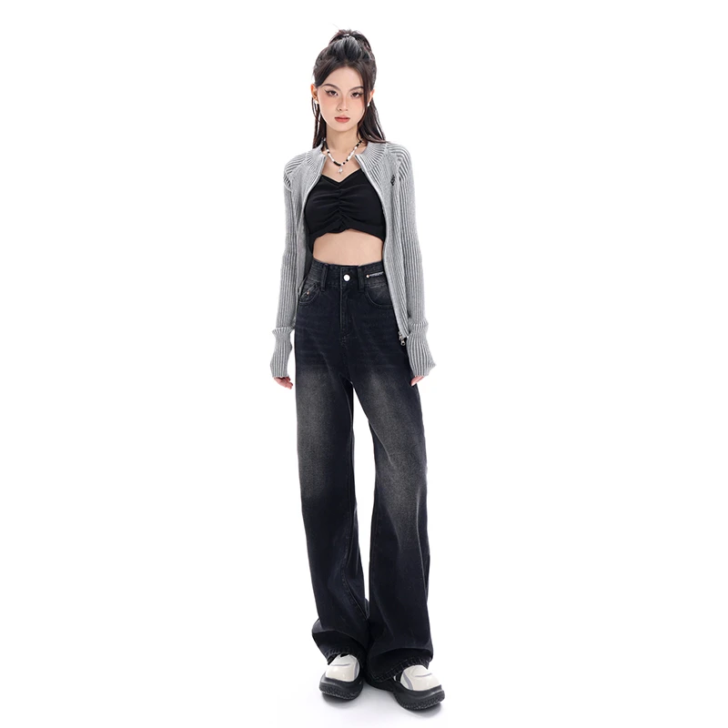 2023 Spring New Small Straight Women's Wide Leg Loose Denim Pants High Waist Mop Retro Pants Ins
2023 Spring New Small Straight Women's Wide Leg Loose Denim Pants High Waist Mop Retro Pants Ins