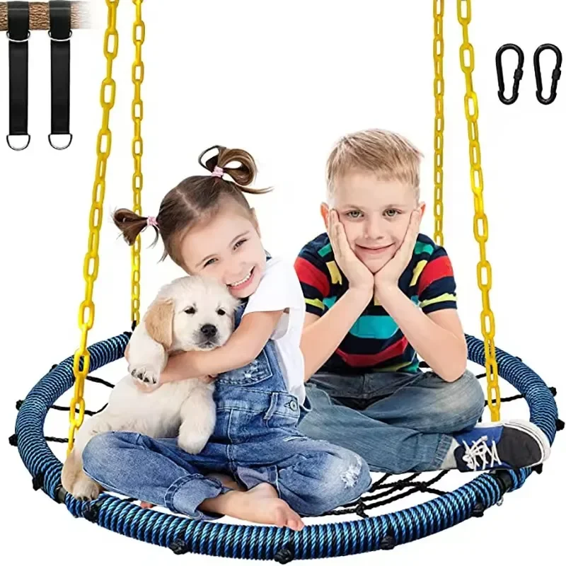 Hot Outdoor Tree Swing Adults Bird Nest Swing Chairs Rope Bed for Kids
Hot Outdoor Tree Swing Adults Bird Nest Swing Chairs Rope Bed for Kids