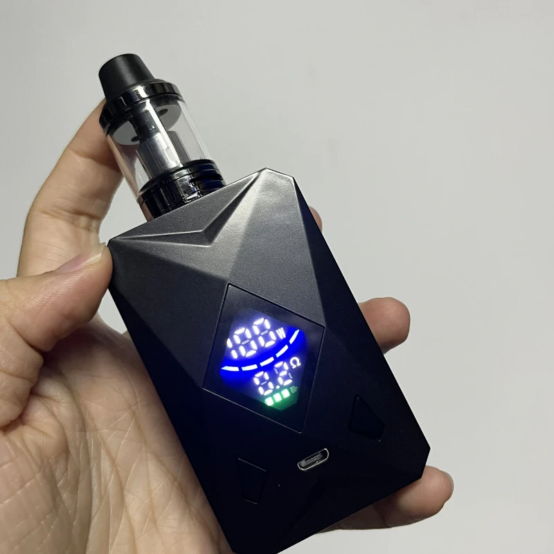 

Electronic Cigarette M6 100W Smoke Vape Box Mod kit built-in 2600mAh battery with 4ml Capacity tank Rechargeable Vaporizer vapes