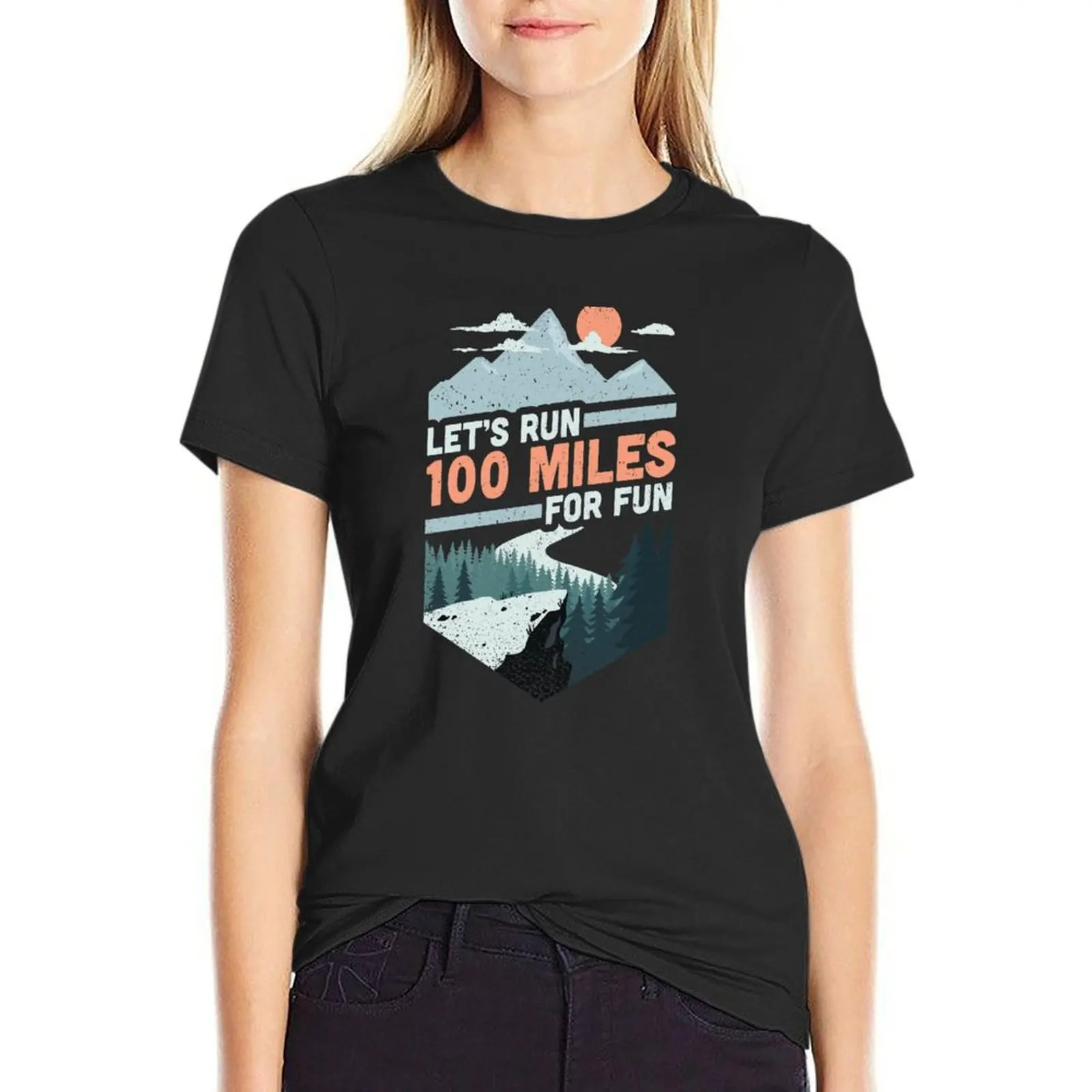 Let's run 100 miles ultrarunning ultra trail runner gift T-shirt cute tops Female clothing t-shirt dress for Women plus size
Let's run 100 miles ultrarunning ultra trail runner gift T-shirt cute tops Female clothing t-shirt dress for Women plus size