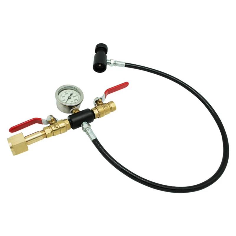 Soda Cylinder Bottle Hose Adapter Kit Soda Water Maker Carbon Dioxide Cylinder Filling Adapter From To TR21-4
Soda Cylinder Bottle Hose Adapter Kit Soda Water Maker Carbon Dioxide Cylinder Filling Adapter From To TR21-4
