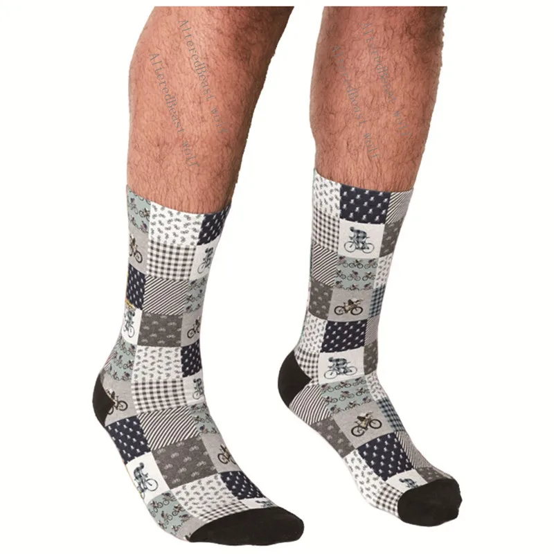 Men's Funny socks Bicycle Cycling Vintage Patchwork Socks harajuku Men Happy hip hop Novelty boys Crew Casual Socks for men
Men's Funny socks Bicycle Cycling Vintage Patchwork Socks harajuku Men Happy hip hop Novelty boys Crew Casual Socks for men