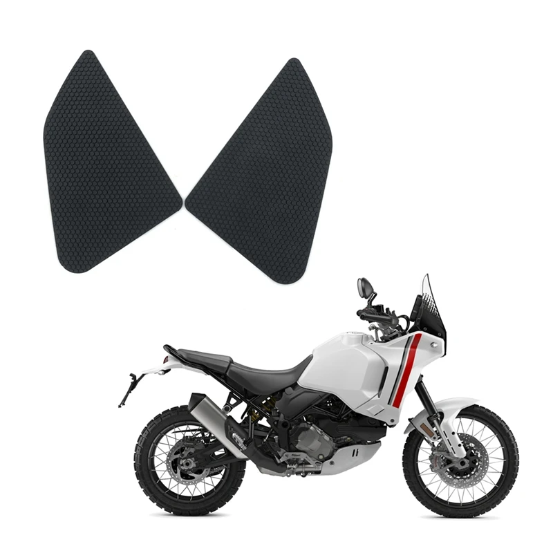 

For DUCATI DESERT X Desertx 2022+ Tank Pad Gas Tank Traction Pads Fuel Tank Grips Knee Grips Protectors Decal