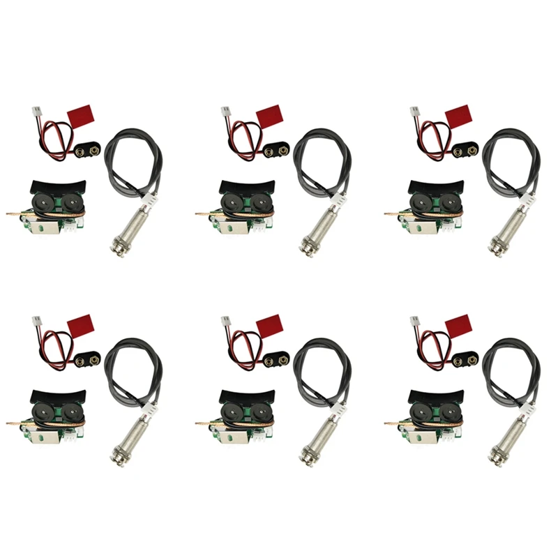 6X под Седло Piezo Pickup Бортовая Система предварительного усиления для акустической гитары
6X под Седло Piezo Pickup Бортовая Система предварительного усиления для акустической гитары