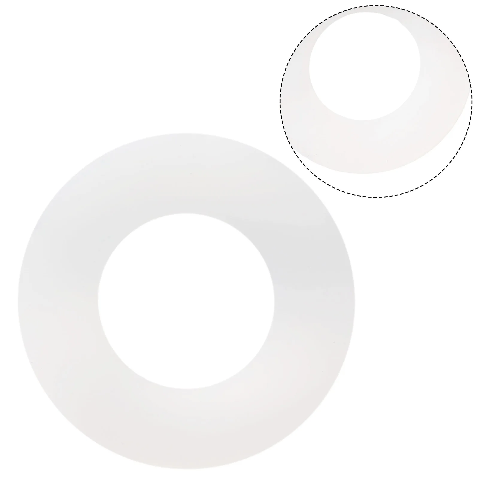 1pc Seal Washer Seal Washer Inner Diameter 32mm Outer Diameter 63mm For All Geberit Flush Valves Washer Diaphragm
1pc Seal Washer Seal Washer Inner Diameter 32mm Outer Diameter 63mm For All Geberit Flush Valves Washer Diaphragm