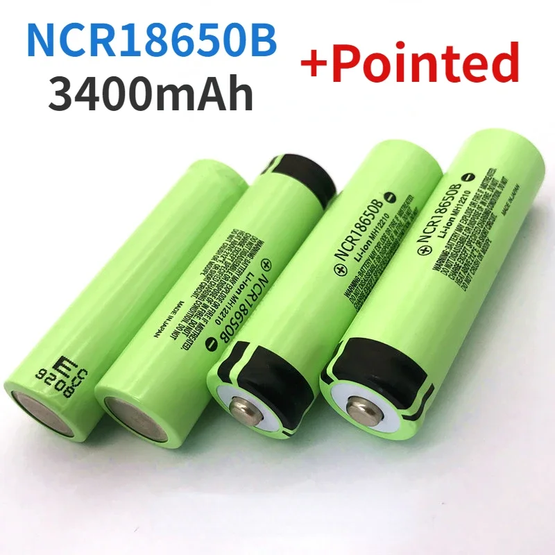 2024 neue 18650 batterie 3,7V 3400mah NCR18650B lithium-akku taschenlampe spezielle batterie + spitze
2024 neue 18650 batterie 3,7V 3400mah NCR18650B lithium-akku taschenlampe spezielle batterie + spitze