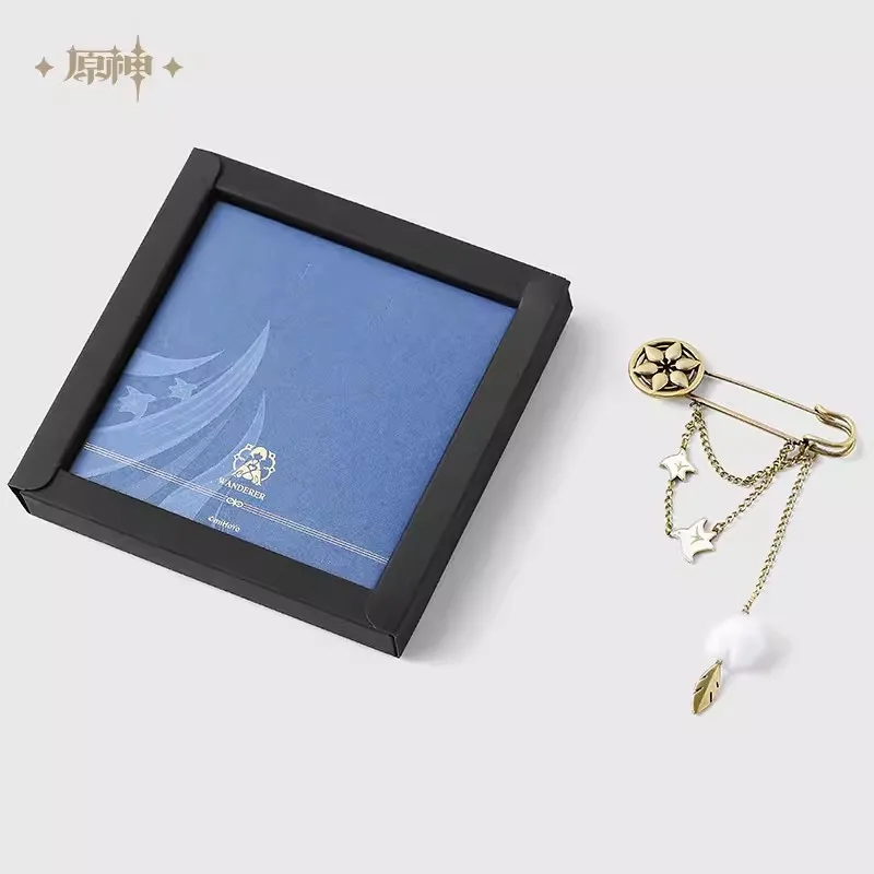 【GENSHIN Official】Wanderer Brooch miHoYo Game Genshin Impact Cosplay Anime Accessories Halloween Gift Fashion Dress Up
【GENSHIN Official】Wanderer Brooch miHoYo Game Genshin Impact Cosplay Anime Accessories Halloween Gift Fashion Dress Up