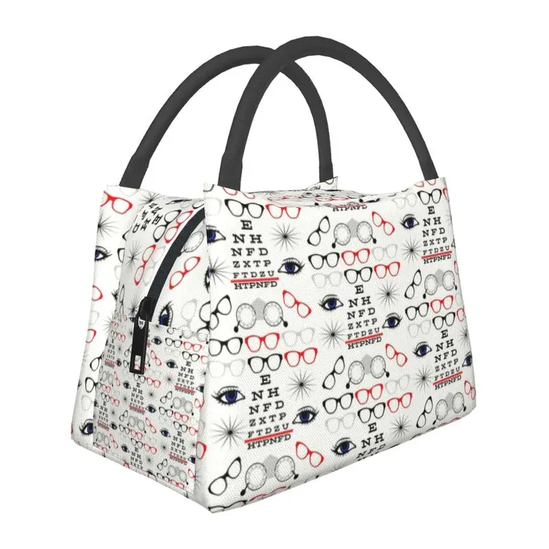 Optician Optometrist Thermal Insulated Lunch Bag Women Eye Test Chart Resuable Lunch Container for School Work Picnic Food Box
Optician Optometrist Thermal Insulated Lunch Bag Women Eye Test Chart Resuable Lunch Container for School Work Picnic Food Box