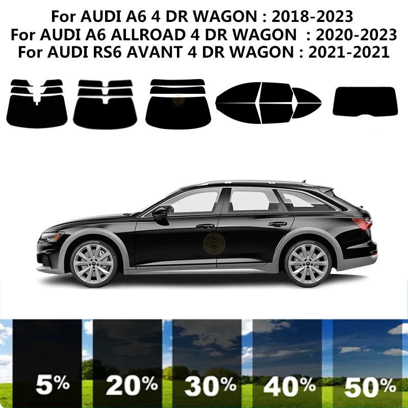Precut nanoceramics car UV Window Tint Kit Automotive Window Film For ForAUDI A6 4 DR WAGON 2018-2023
Precut nanoceramics car UV Window Tint Kit Automotive Window Film For ForAUDI A6 4 DR WAGON 2018-2023